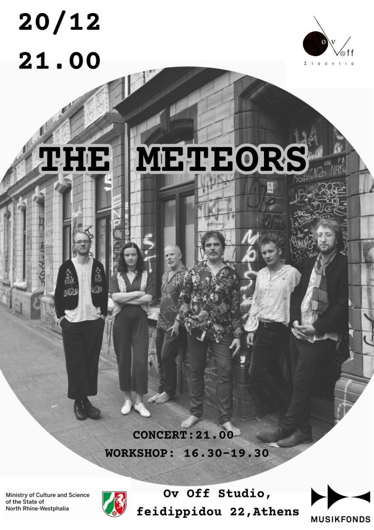 The Meteors στο Ov Off Studio 20/12/2023